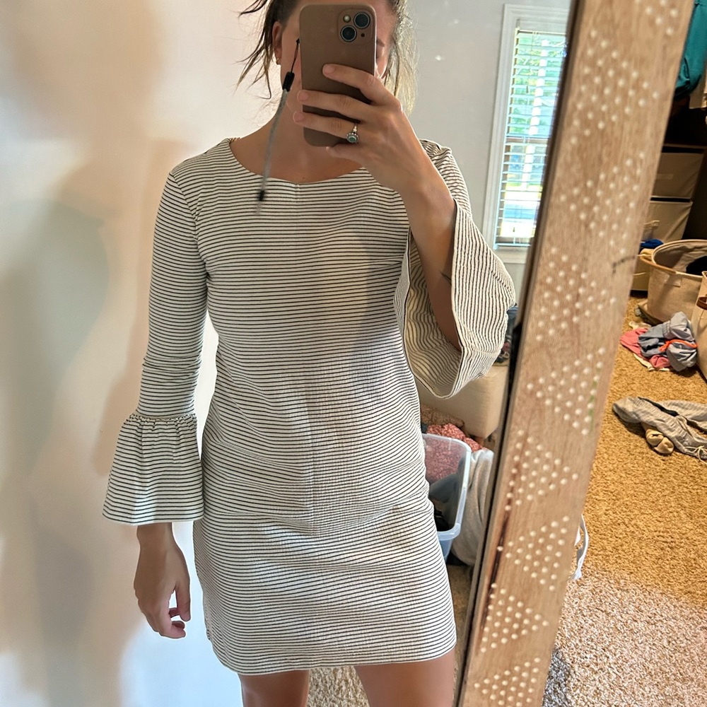 J Crew Striped Dress